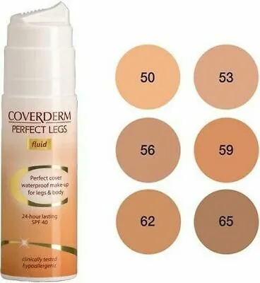 كريم أساس سائل مقاوم للماء كوفرديرم Coverderm للجسم والساقين