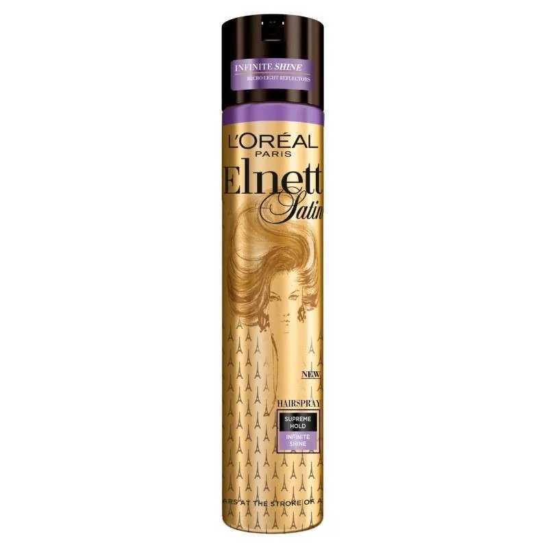مثبت شعر لوريال باريس L'Oréal Paris – رذاذ تثبيت الشعر لوريال إلينيت القوي – 400 مل
