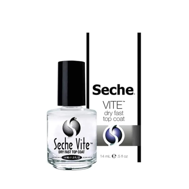 توب كوت جل أظافر سيتش Seche – 14 مل سشي فتي توب كوت لمعة سريع التنشيف