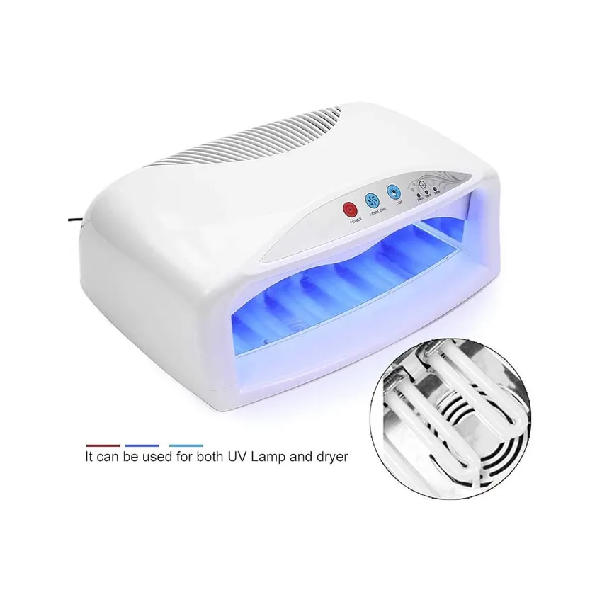منتج أظافر ام اس MS – مجفف الأظافر لكلتا اليدين UV 54w مع مروحة