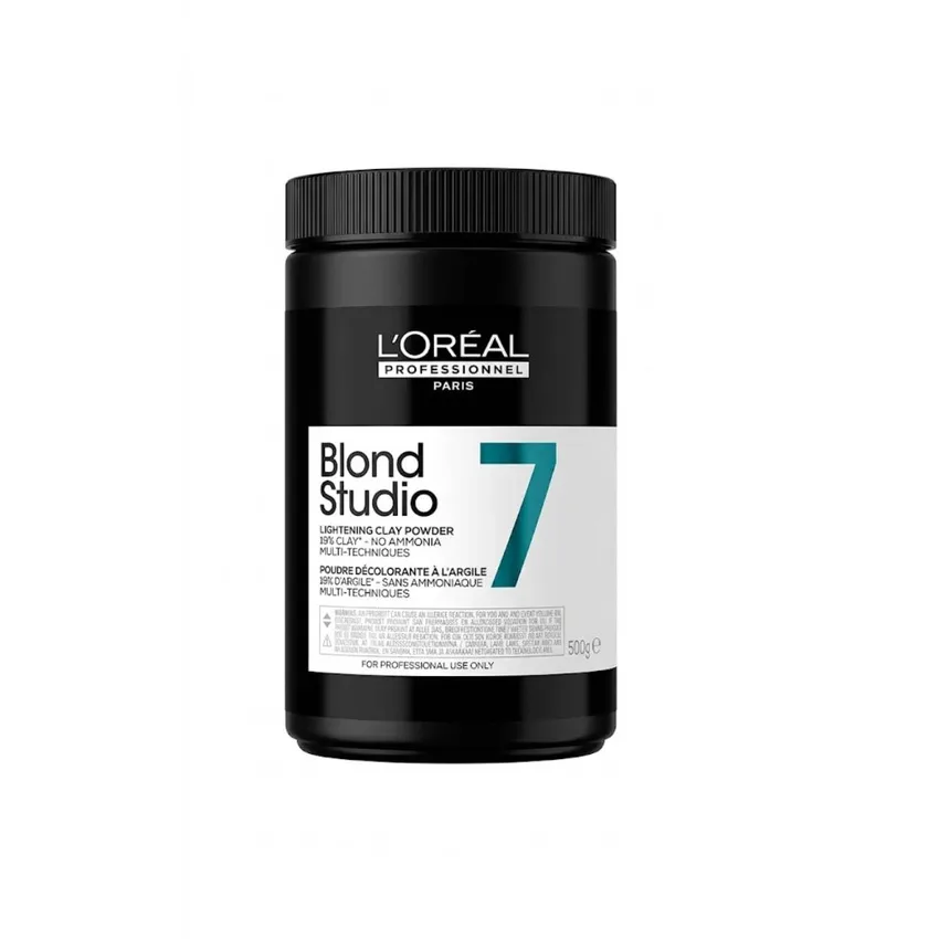 صبغة شعر لوريال باريس L'Oréal Paris – لوريال بلوند ستيديو ميش بلوندر سحب لون بودرة معجون 500غم