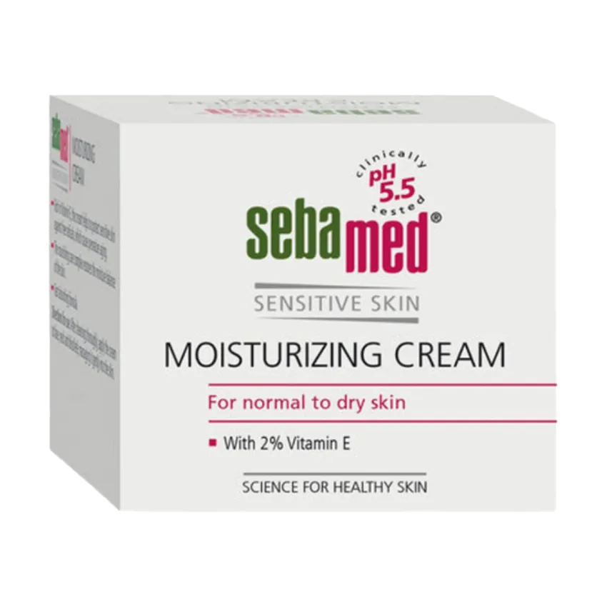 لوشن مرطب للبشرة كريم سيباميد Sebamed المرطب للبشرة العادية إلى الجافة و الحساسة 75مل
