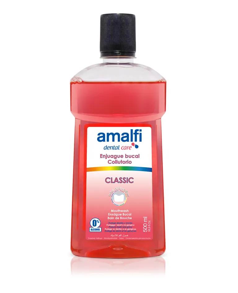 أمالفي Amalfi غسول للفم كلاسيك ، 500 مل