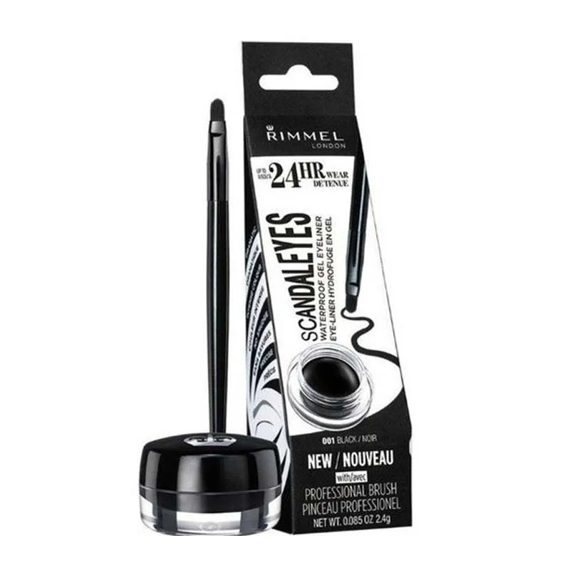 ريميل Rimmel اسكند ايز بلاك مائي جل آيلاينر رقم 1