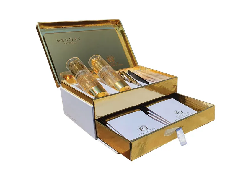 مجموعة منتجات غولدن بروتوكول Golden Protocol – البروتوكول الذهبي | خيوط الكولاجين – مجموعة العلاج بالميزوكسي بخيوط الكولاجين