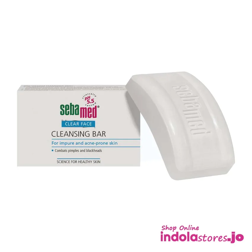 صابون تنظيف البشرة صابون الوجه الشفاف من سيباميد Sebamed – 100 جم