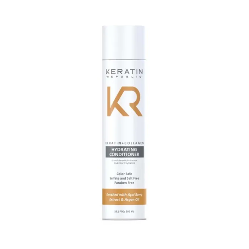 بلسم شعر كيراتين ريبابلك Keratin Republic – كونديشنر كولاجين خالي من السولفات كرياتين ريببلك 300مل
