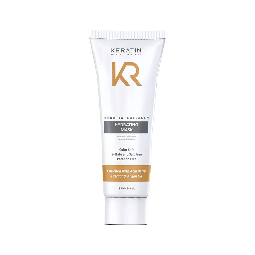 كيراتين ريبابلك Keratin Republic – ماسك كرياتين كولاجين علاجي فوري للشعر كرياتين ريببلك امريكي 240مل
