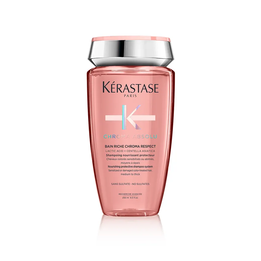 كيراستاس Kerastase لعلاج اللون وتصحيح اللون والحماية شامبو باين ريتش كروما ريسبكت 250 مل