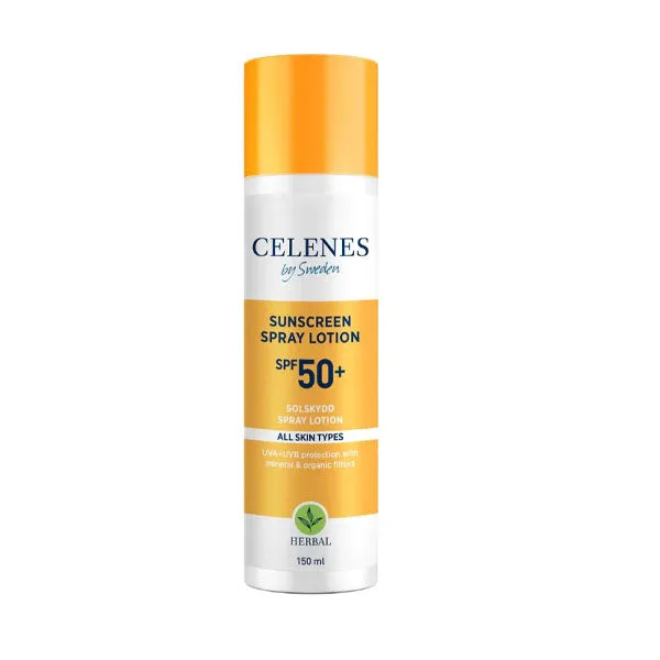 سيلينس CELENES – سيلينز بخاخ عشبي واقي من الشمس بعامل حماية 50 ، 150 مل