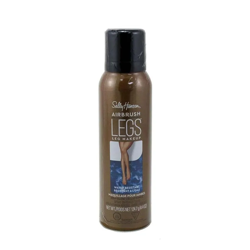 مكياج بخاخ للساقين سالي هانسن Sally Hansen إيربرش ليجز، ماكياج بخاخ للساقين، لون غامق عميق 124.7 جرام