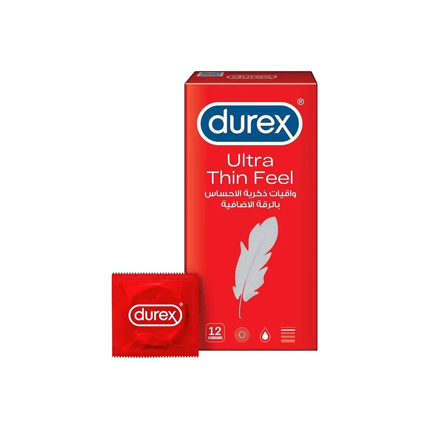 ديوركس Durex واقي ذكري كوندم رفيع 12 حبة