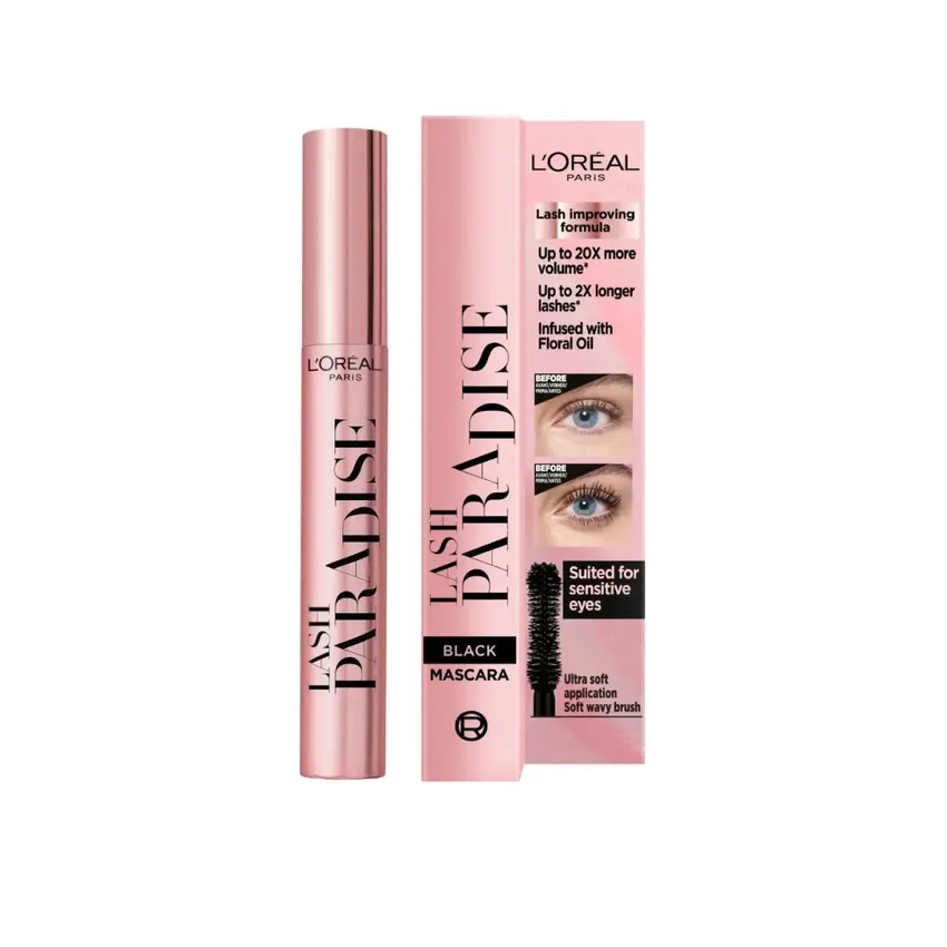 لوريال باريس L'Oréal Paris – لوريال ماسكارا بارادايس اكستاتيك – رقم 1 – أسود