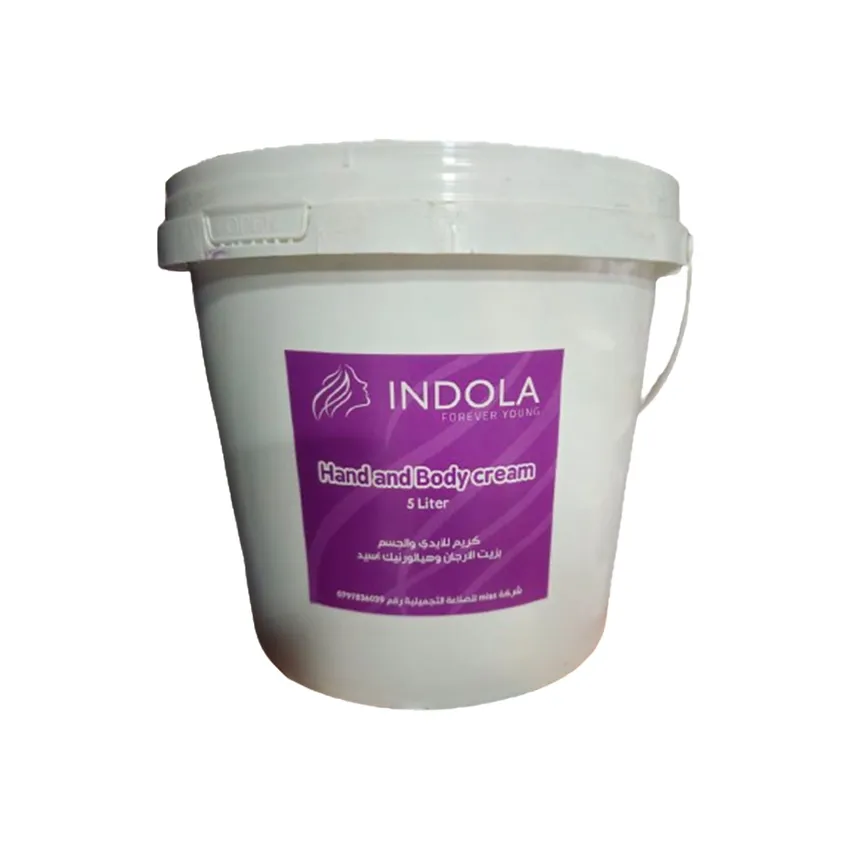 إندولا INDOLA – إنضولا كريم لليدين والجسم 5 كيلو حجم جامبو