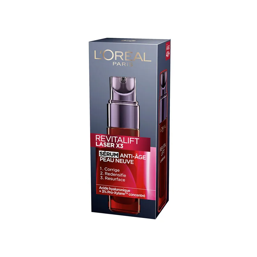 سيروم لوريال باريس L'Oréal Paris ريفيتاليفت ليزر X3 المضاد للشيخوخة 30 مل
