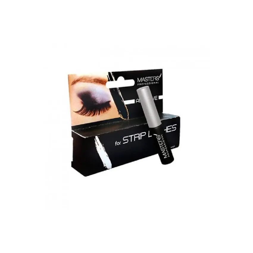 رموش تجميلية ماستر لاشز Master Lashes – الصمغ الأسود لرموش الشريط بفرشاة للرموش المحترفة بحجم ٥ غرام 5g