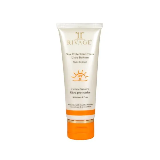 واقي شمس ريفاج Rivage كريم الحماية من الشمس الترا ديفينس SPF 45 – مقاوم للماء 75 مل