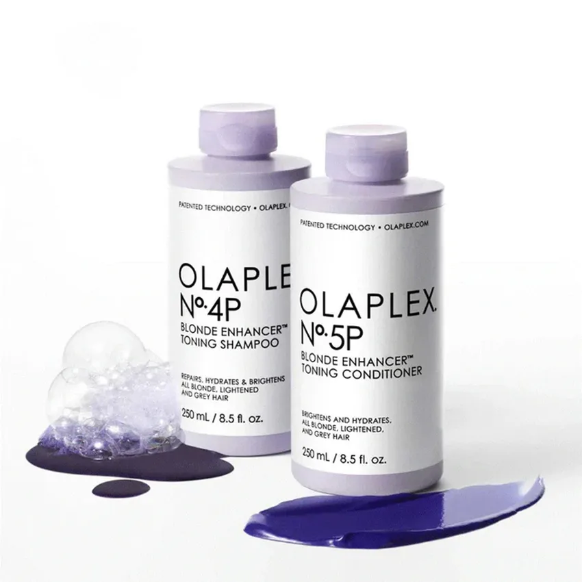 صبغة شعر أولابلكس OLAPLEX – كت شامبو وكونديشنر اولابلكس رقم 4 مع رقم 5 250مل عدد 2