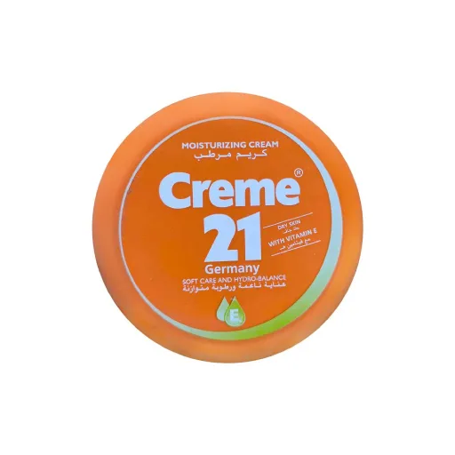 كريم يدين كريم 21 Creme 21 كريم مرطب للبشرة الجافة بفيتامين ه