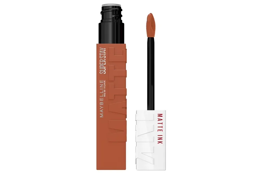 ميبيلين نيويورك Maybelline New York – أحمر الشفاه مايبيلين نيويورك سوبر ستاي مات إنك – 75 فايتر
