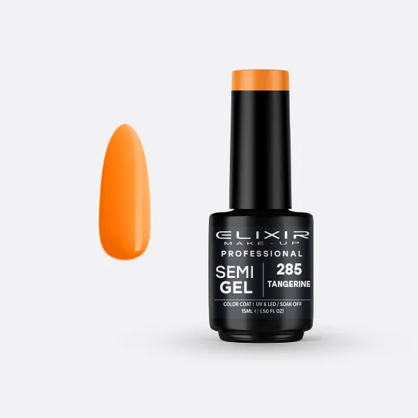 إليكسير Elixir – إكسير برو. طلاء أظافر جل شبه دائم 15 مل – #285 (يوسفي)
