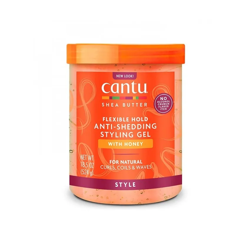 منتج تصفيف شعر كانتو Cantu، جل تصفيف الشعر المرن المضاد للتساقط 524 جرام