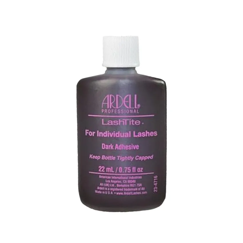 رموش تجميلية غراء الرموش اللاصق لاشتايت من أرديل Ardell – داكن للرموش الفردية في الولايات المتحدة الأمريكية – مقاس 0.75 أونصة سائلة / 22 مل