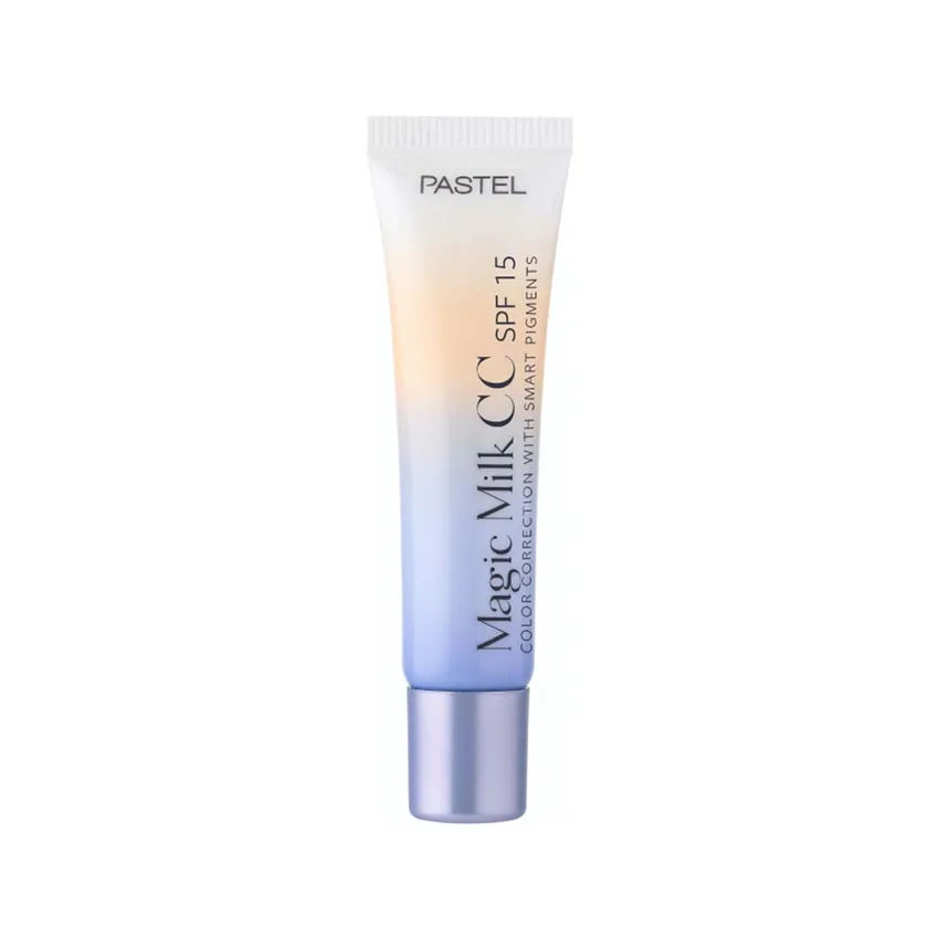 واقي شمس باستيل Pastel ماجيك ميلك CC مع حماية من الشمس SPF 15 – لون فاتح متوسط – 50 مل