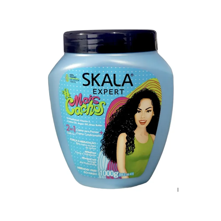 مجموعة عناية بالشعر مجموعة سكالا Skala Expert الجديدة للشعر من النوع 3ABC – كريم علاج وبلسم 2 في 1 وكريم تصفيف 1000 مل