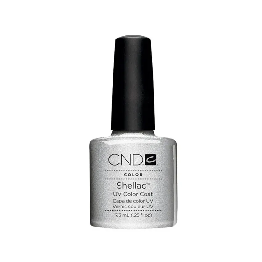 منتج أظافر سي إن دي CND – طلاء شيللاك باللون الفضي الكروم