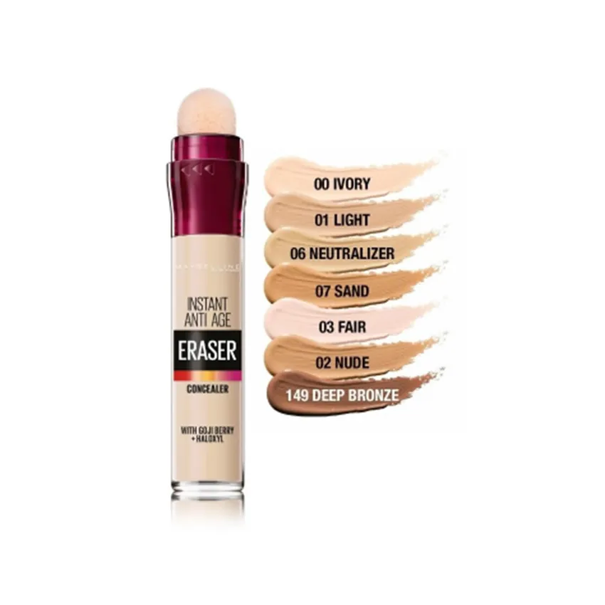 ميبيلين Maybelline – كونسيلر مايبيلين الفوري المضاد للشيخوخة 01 فاتح 6.8 مل جوردان