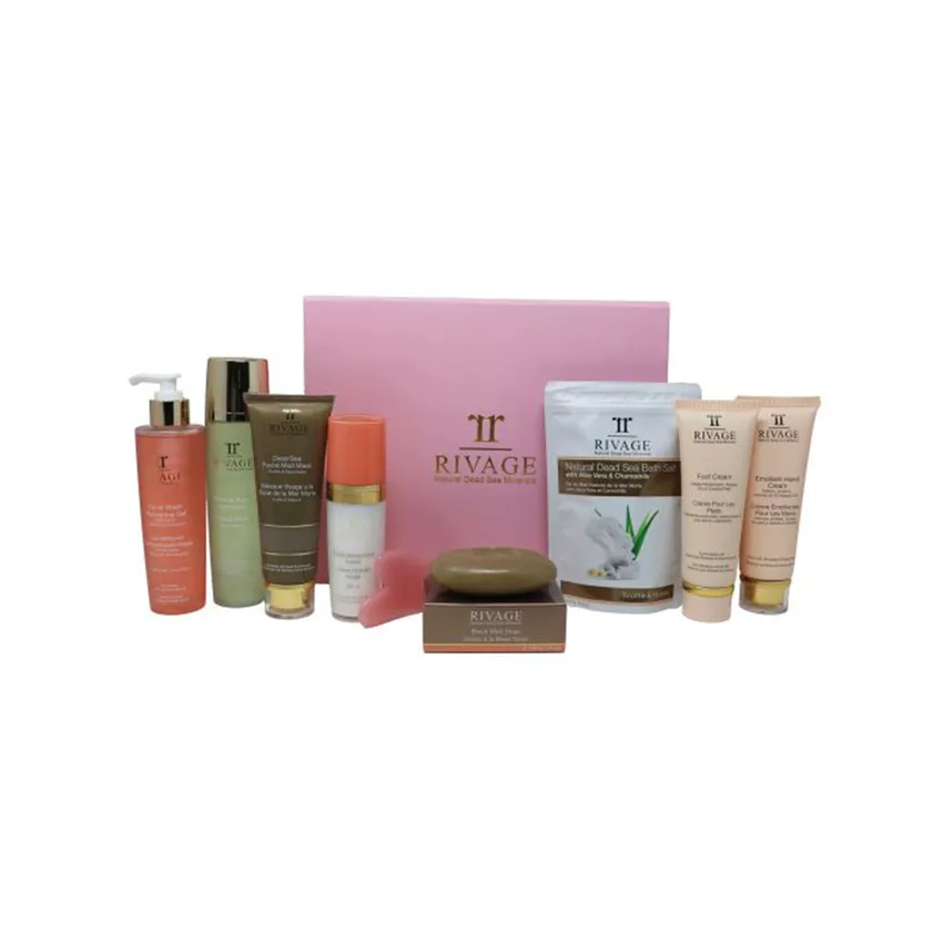 مجموعة عناية بالجسم مجموعة هدايا ريفاج Rivage GLOW WITH LOVE