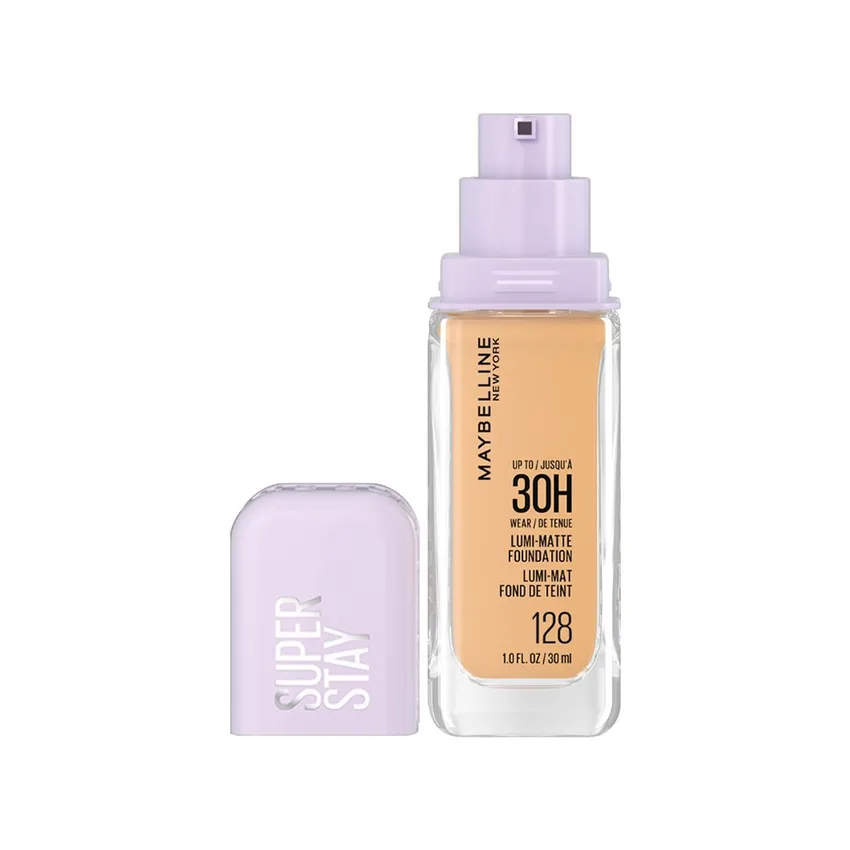 سيروم ميبيلين Maybelline – كريم أساس مايبيلين سوبر ستاي لومي مات 128، 35 مل