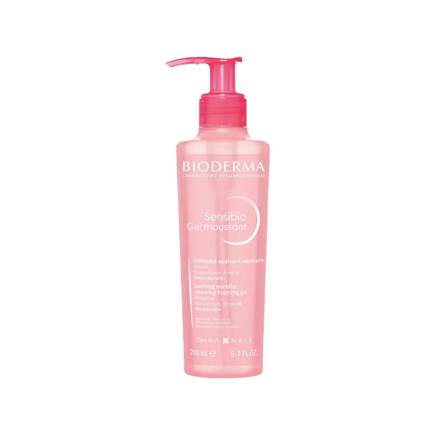 غسول وجه بيوديرما Bioderma سينسيبيو جل موسانت 200 مل