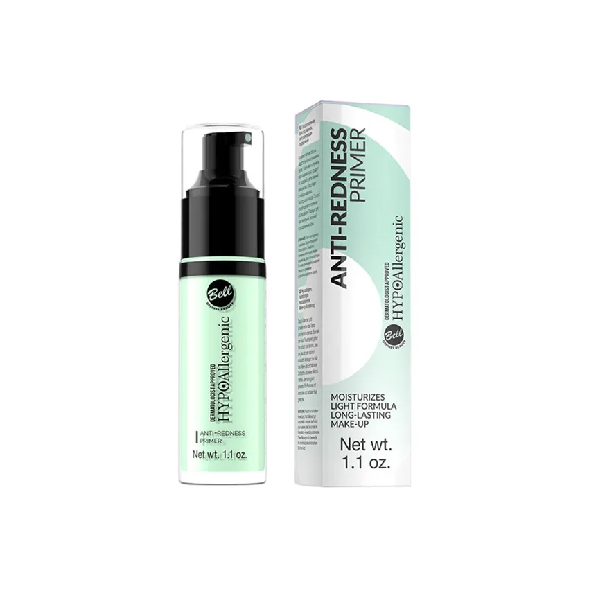 بيل هيبوألرجينيك Bell Hypoallergenic – برايمر بيل هيبوالرجينيك المضاد للاحمرار 30 مل