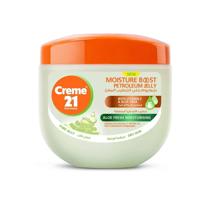 كريم جسم كريم 21 Creme 21 مرطب بزيت الفازلين 300 مل