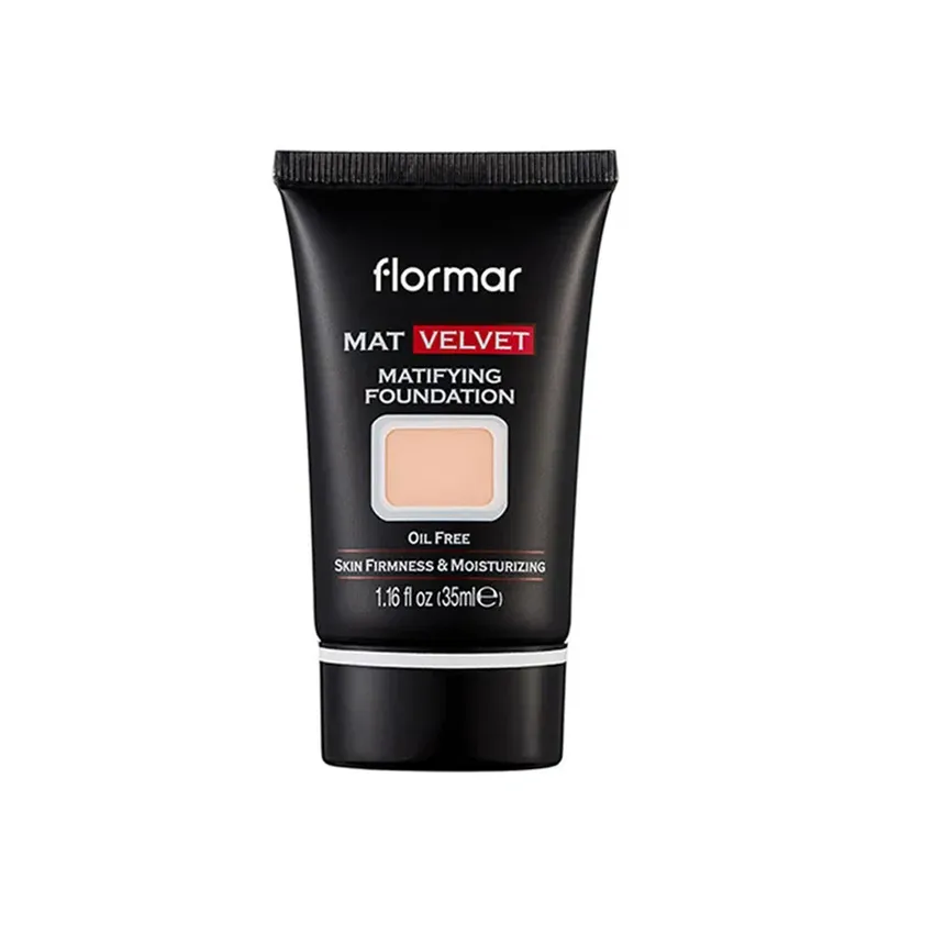 كريم أساس فلورمار Flormar مات فيلفيت فاونديشن بورسلين V203 – 30 مل