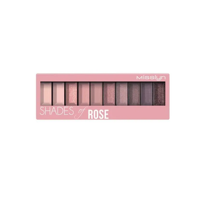 لوحة ظلال العيون ميسلين misslyn Shades of Rose – تدرجات الوردي الساحرة
