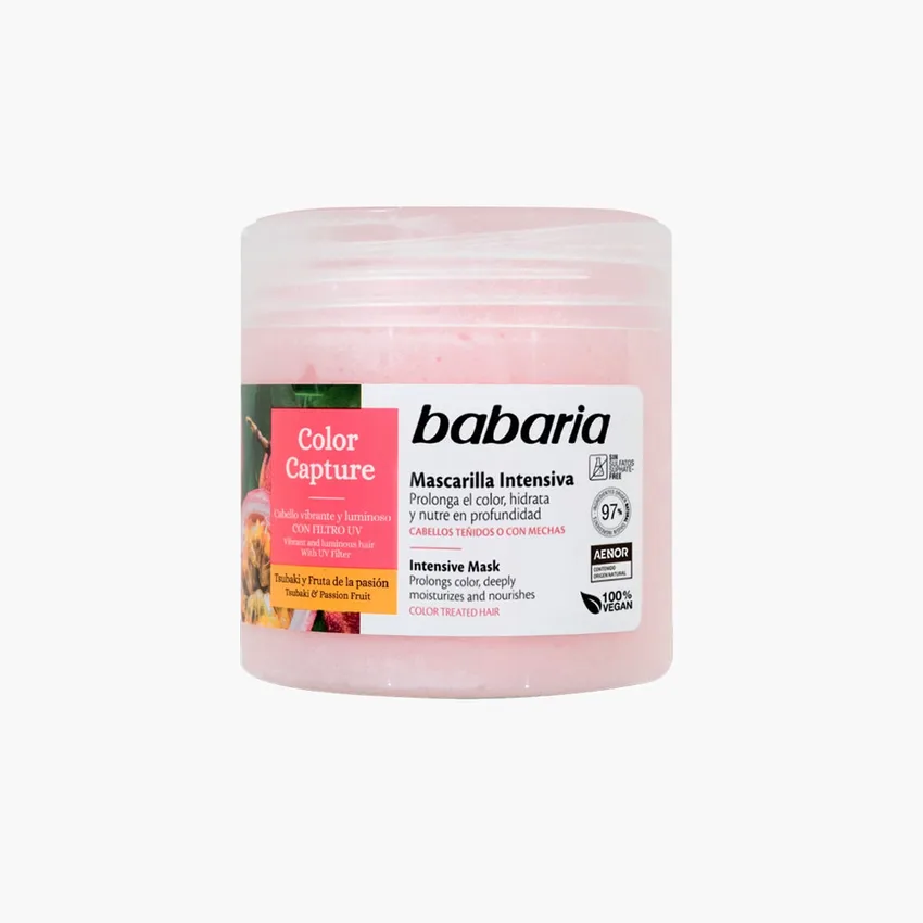 ماسك باباريا Babaria Color Capture للحفاظ على لون الشعر – 400 مل