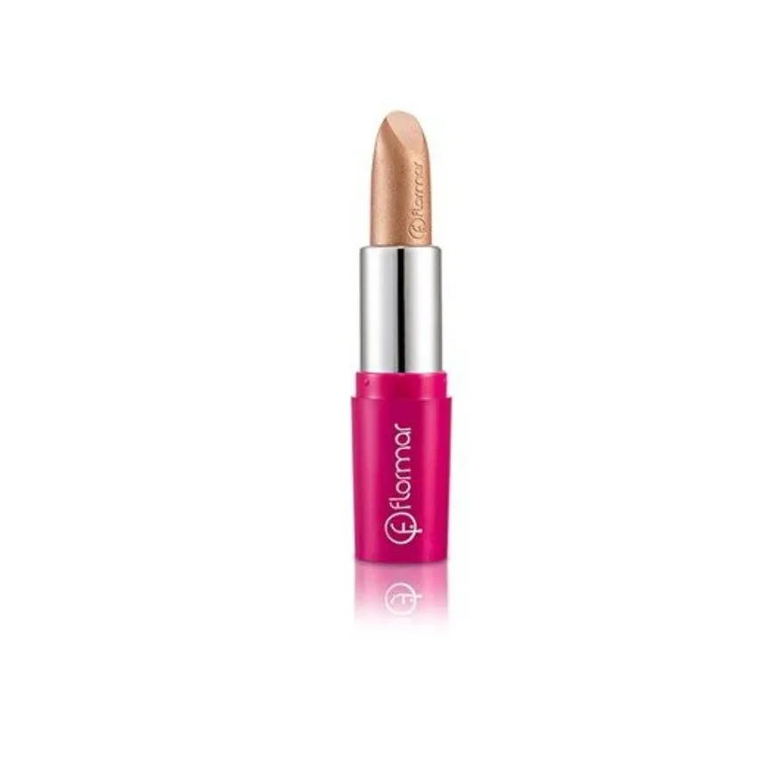 أحمر شفاه روج فلورمار Flormar Pretty Cream & Glaze – P301 جولد – 4 جم