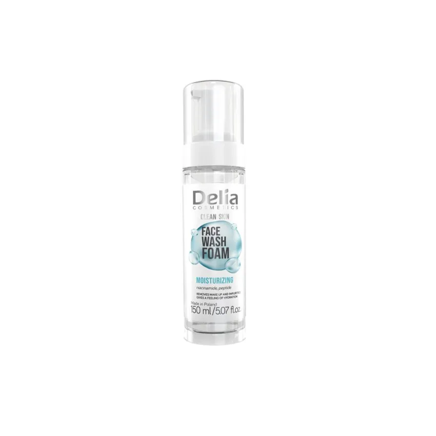 ديليا Delia – فوم غسول الوجه المرطّب – 150 مل