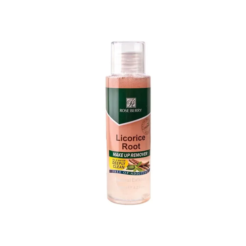 روز بيري Rose Berry – مزيل مكياج بجذر العرقسوس مستخلص طبيعي – زيت وماء – 120 مل