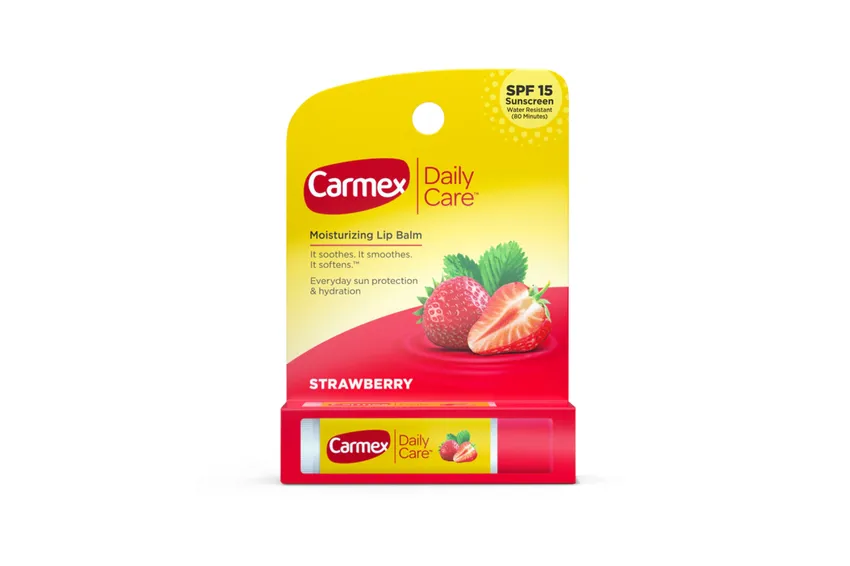 كارمكس Carmex – كريمكس بلسم شفاه مرطب يومي برائحة الفراولة