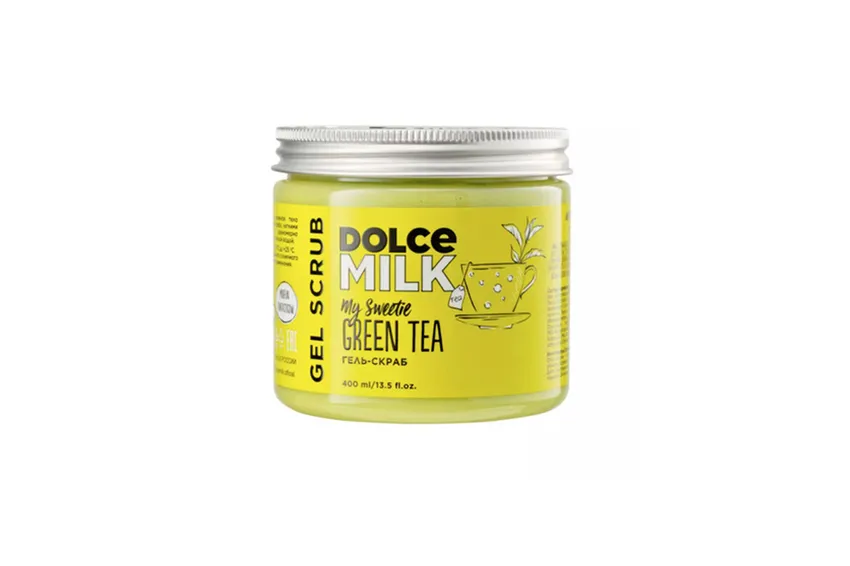 مقشر دولسي ميلك Dolce Milk – دولتشي ميلك مقشّر جل بالشاي الأخضر – 400 مل