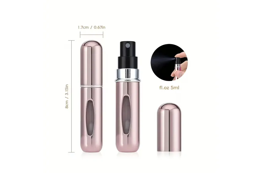 زجاجة عطر محمولة قابلة لإعادة الملء – 5 مل