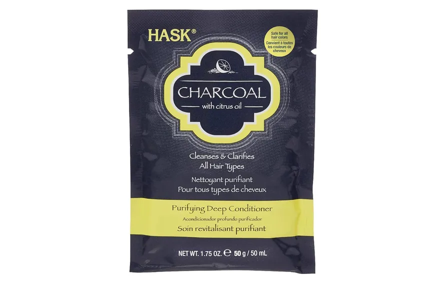 بلسم شعر بلسم هاسك HASK العميق بالتنقية بالفحم 50 مل