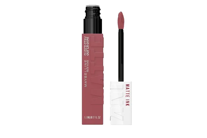 ميبيلين نيويورك Maybelline New York – أحمر شفاه سائل مايبيلين نيويورك سوبر ستاي مات إنك – رقم 140، Soloist