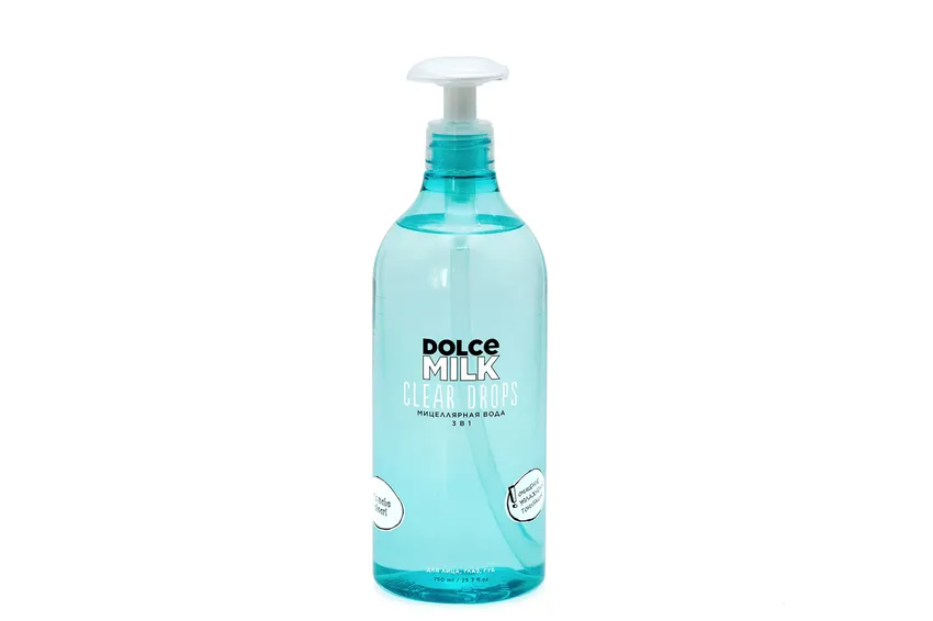 دولسي ميلك Dolce Milk – ماء ميسيلار Clear Drops – 750 مل