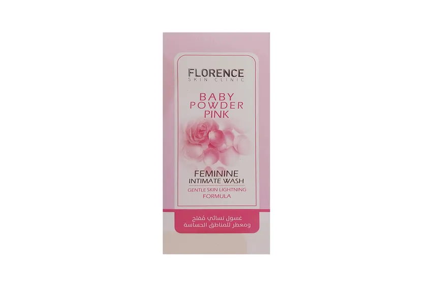 غسول للمناطق الحساسة فلورنس Florence – غسول المناطق الحساسة Florance برائحة بودرة الأطفال – 200 مل