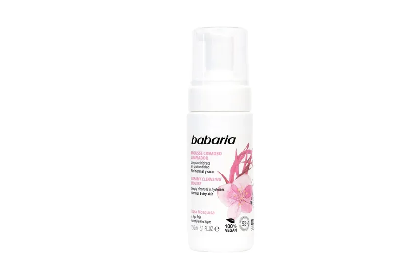 موس تنظيف الوجه موس تنظيف كريم باباريا Babaria – 150 مل